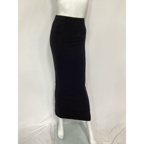 L'Academie 'Jalea' Black Maxi Knit Skirt Size XS - Picture 2 of 4